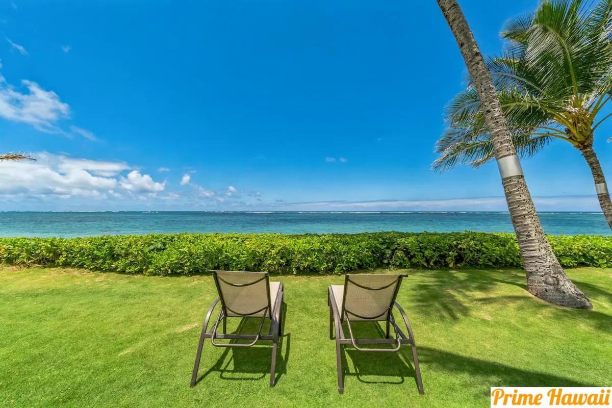 Beachfront Condo With Amazing Views Hau'ula Exteriör bild